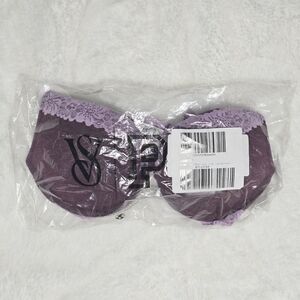 Victoria's Secret Pink Viral Tzuyu Wear Everywhere Push-Up Bra Burgundy K-Pop